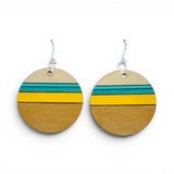 Earrings - Wood #02