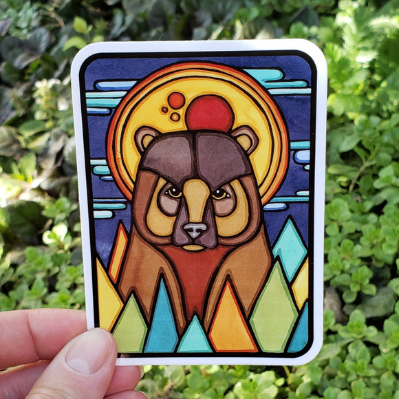 Forest Bear Sticker