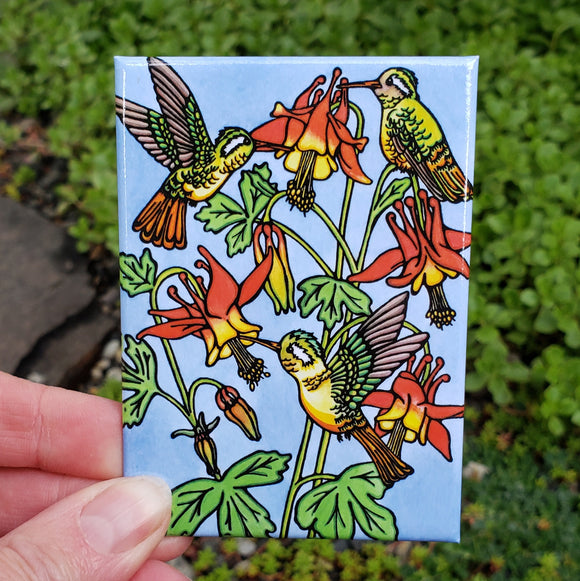 Hummingbirds Magnet