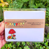 Cute Little Postcard Packs: Mushrooms