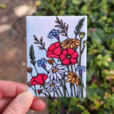 Flower in the Wind Magnet