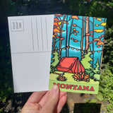 Postcard - Montana Tent