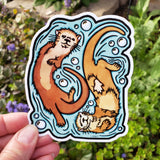 Otter Sticker