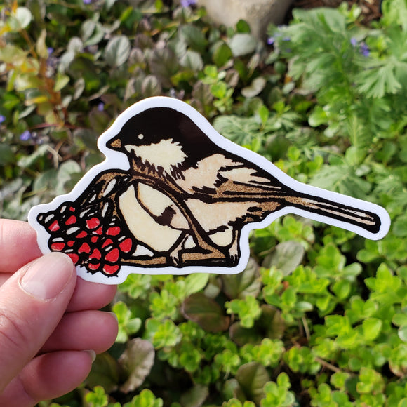 Chickadee Sticker