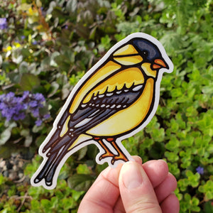 Yellow Bird Sticker