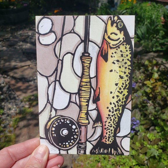 Postcard - Big Catch