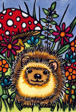 Postcard - Hedgehog