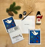 Dove - Packaged Christmas Cards - Sarah Angst Art Greeting Cards, Giclee Prints, Jewelry, More