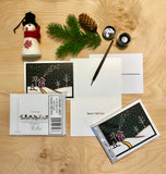 In for the Night - Packaged Christmas Cards - Sarah Angst Art Greeting Cards, Giclee Prints, Jewelry, More