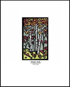 Autumn Woods - 8"x10" Overstock - Sarah Angst Art Greeting Cards, Giclee Prints, Jewelry, More