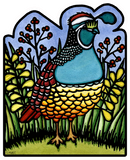 Quail Sticker