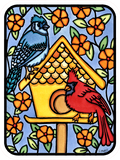 Birdhouse Sticker