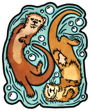 Otter Sticker