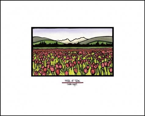 Field of Tulips - 8