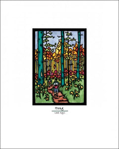 Hiking - 8"x10" Overstock - Sarah Angst Art Greeting Cards, Giclee Prints, Jewelry, More