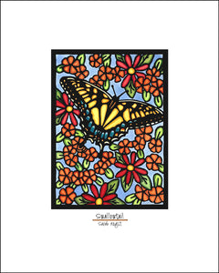 Swallowtail - 8"x10" Overstock