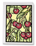 SA043: Cherries - Sarah Angst Art Greeting Cards, Giclee Prints, Jewelry, More