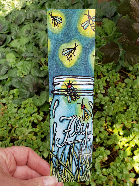 Bookmark - Fireflies