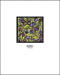 Huckleberries - 8"x10" Overstock - Sarah Angst Art Greeting Cards, Giclee Prints, Jewelry, More