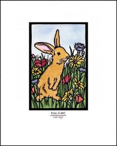 Bunny - 8"x10" Overstock